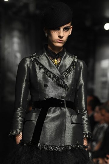 PARIS, FRANCE - JULY 01: A model walks the runway during the Christian Dior Haute Couture Fall/Winter 2019 2020 show as part of Paris Fashion Week on July 01, 2019 in Paris, France. (Photo by Pascal Le Segretain/Getty Images)