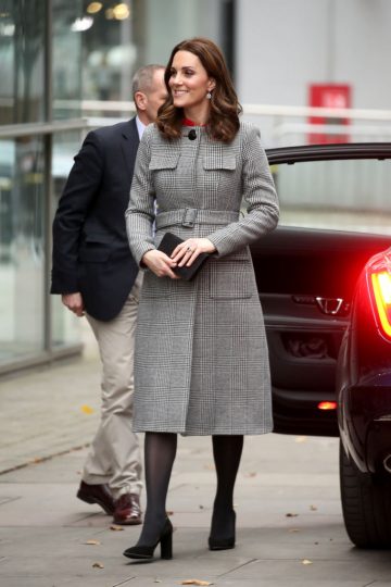 MANCHESTER, ENGLAND - DECEMBER 06:  Catherine, Duchess of Cambridge attends a 'Stepping Out' session at Media City on December 6, 2017 in Manchester, England. The session is a focus group where young people are able to give children's television editorial staff and content producers their view of how they respond to new programmes under production.  (Photo by Chris Jackson/Getty Images)