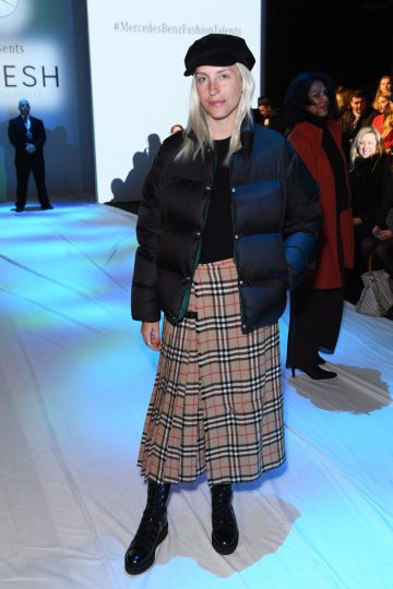 BERLIN, GERMANY - JANUARY 15: Influencer and Blogger Cloudy Zakrocki attends the Mercedes-Benz Presents Amesh Wijesekera show during the Berlin Fashion Week Autumn/Winter 2019 at ewerk on January 15, 2019 in Berlin, Germany. (Photo by Matthias Nareyek/Getty Images for MBFW)