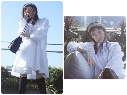 Snidel 春の新作ワンピを着た 泉里香さんが美しすぎ Usagi Magazine ウサギオンライン公式通販サイト