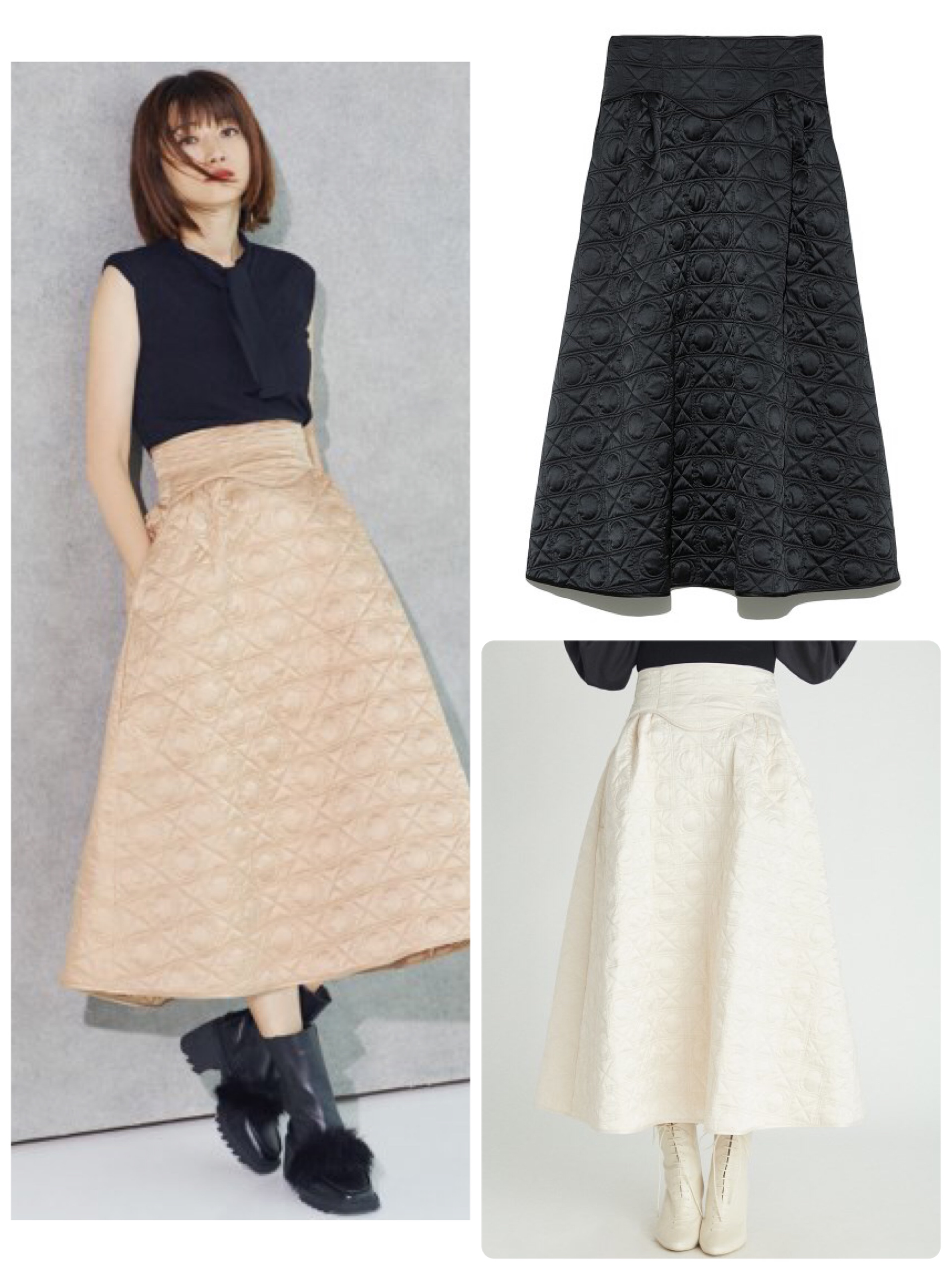 モード派にオススメ！大人に着られる「秋の高級素材スカート」10選  