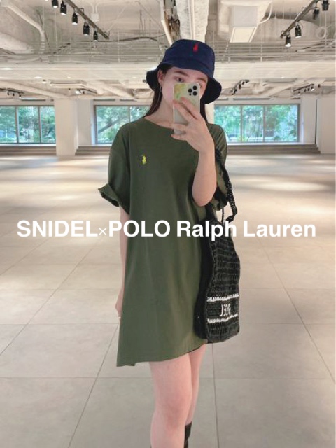 snidel別注コラボ♡ラルフローレン　ワンポイント刺繍スウェット　ブラウン 完売必至の予感！SNIDEL/POLO RALPH LAURENのアイテムが大人可愛い