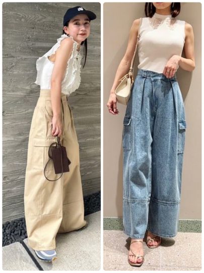 この秋は【パラシュート&カーゴパンツ】がなきゃ、はじまらない