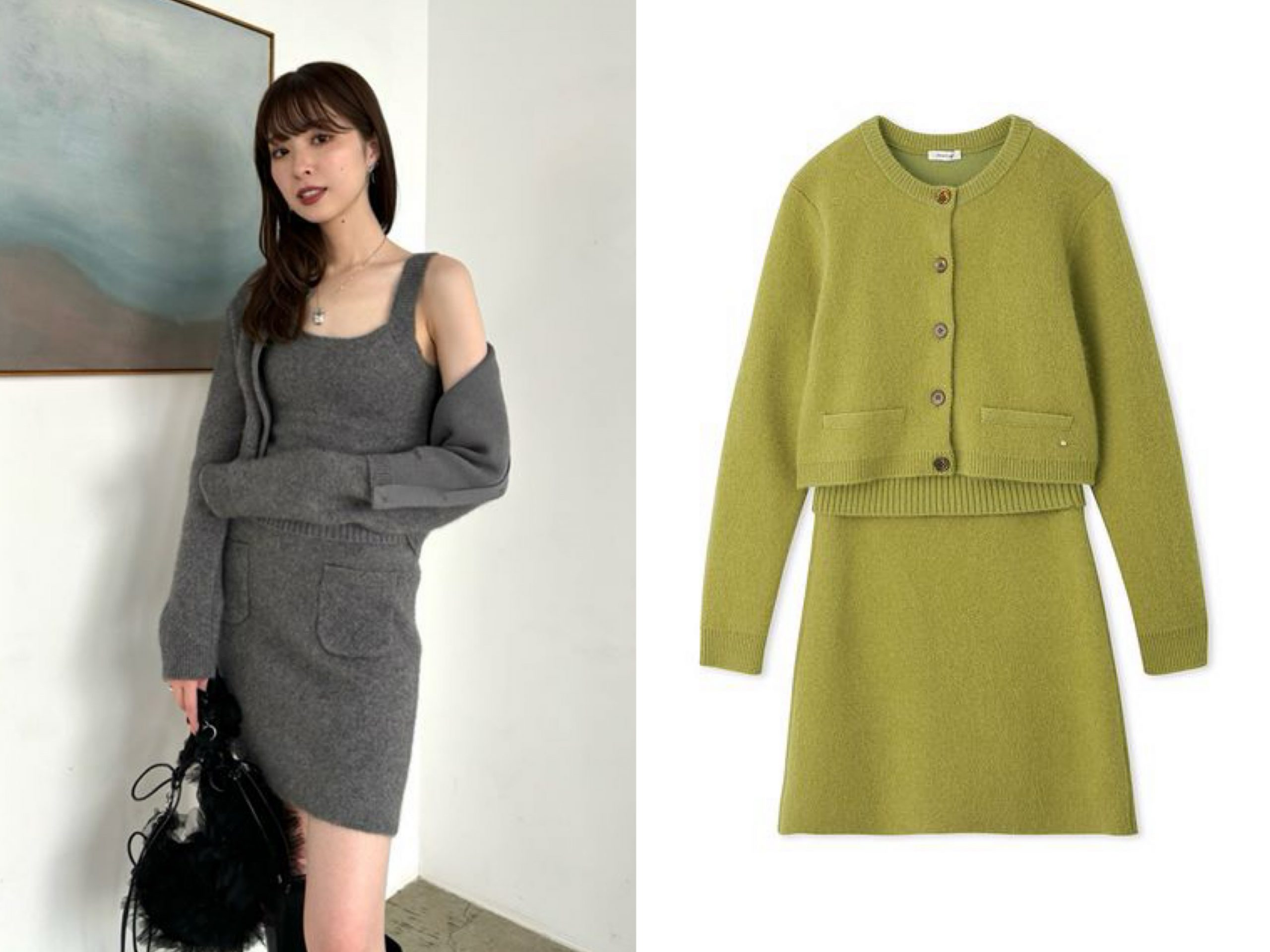 フレイアイディー 3wayパフスリーブワンピース coco フレイ