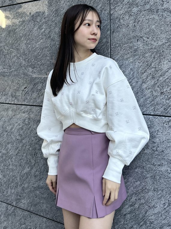 SORIN】USAGI ONLINE limited color ‟S Motif Jewelry Sweat Top SORIN】USAGI ONLINE limited color ‟S Motif Jewelry Sweat Top