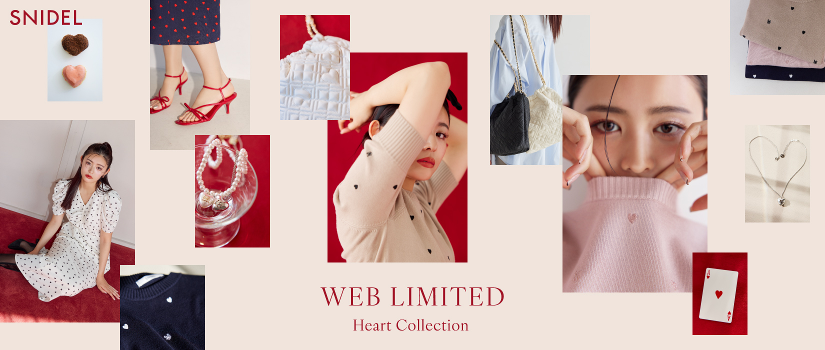 WEB LIMITED Heart Collection